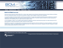 Tablet Screenshot of bcm-ems.com